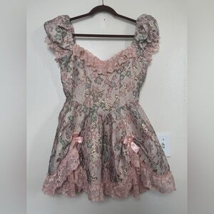 Sugar Thrillz Pink and Cream Label